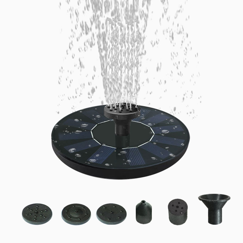Solar Fountain Pump 13/16/18cm - Floating Solar Fountain Water Pump ulasan dan harga