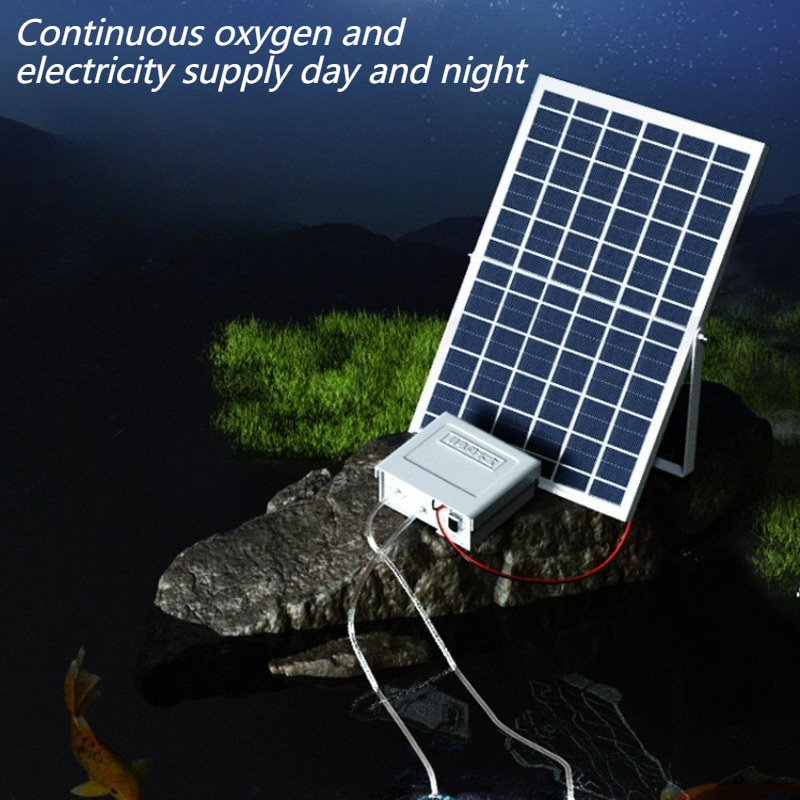 Solar Air Pump Outdoor Fish Po - Solar Pond Aerator Oxygen Pump ulasan dan harga