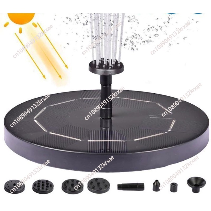1.4/2.5/3.5/4/6W Solar Fountai - Floating Solar Fountain Water Pump ulasan dan harga