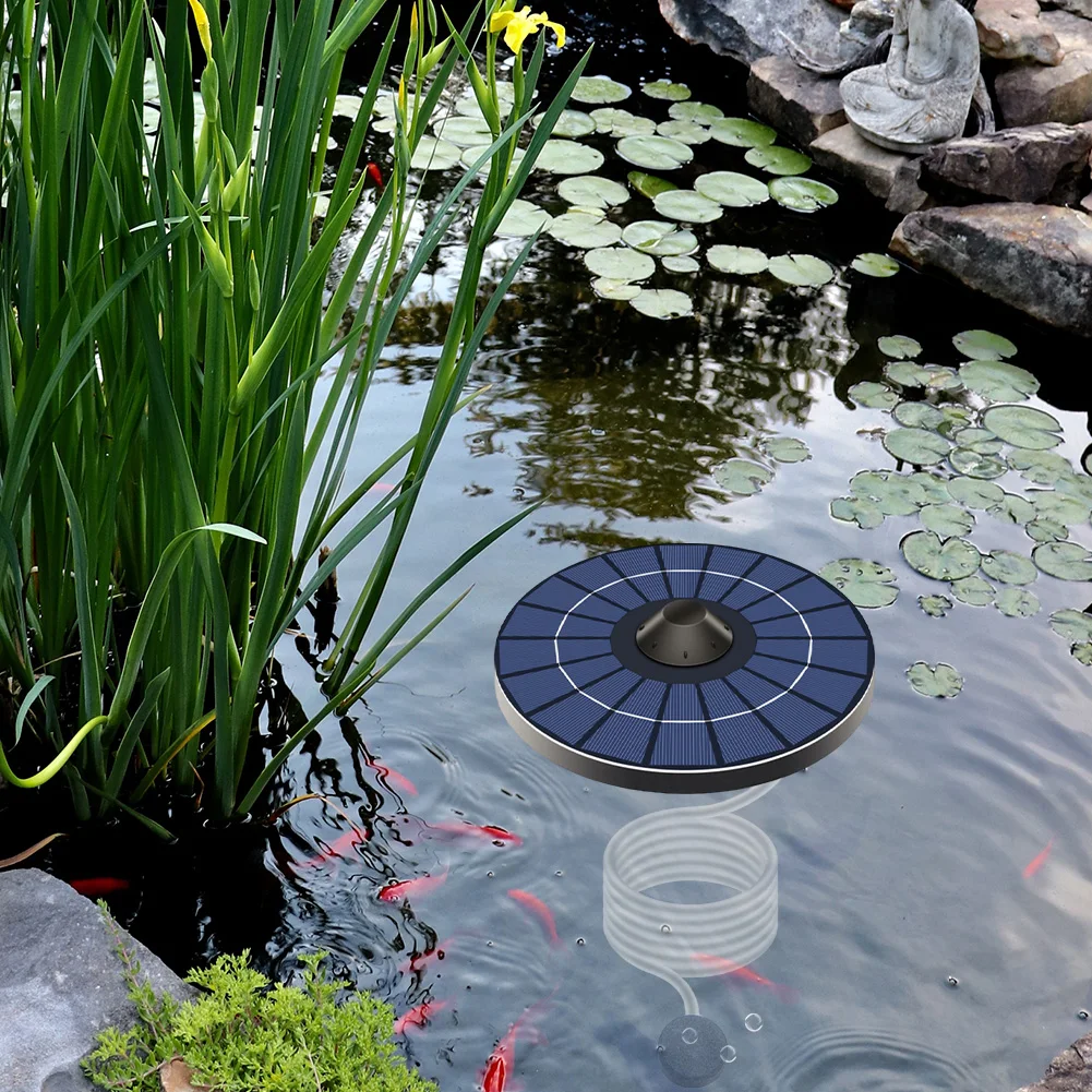 Solar Floating Pond Aerator Po - Solar Pond Aerator Oxygen Pump ulasan dan harga