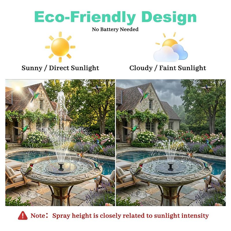 Hot Sale-Solar Fountain Floati - Floating Solar Fountain Water Pump ulasan dan harga