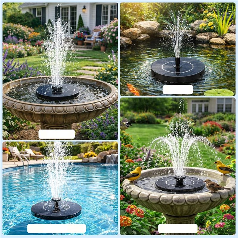 Hot Sale-Solar Fountain Floati - Floating Solar Fountain Water Pump ulasan dan harga