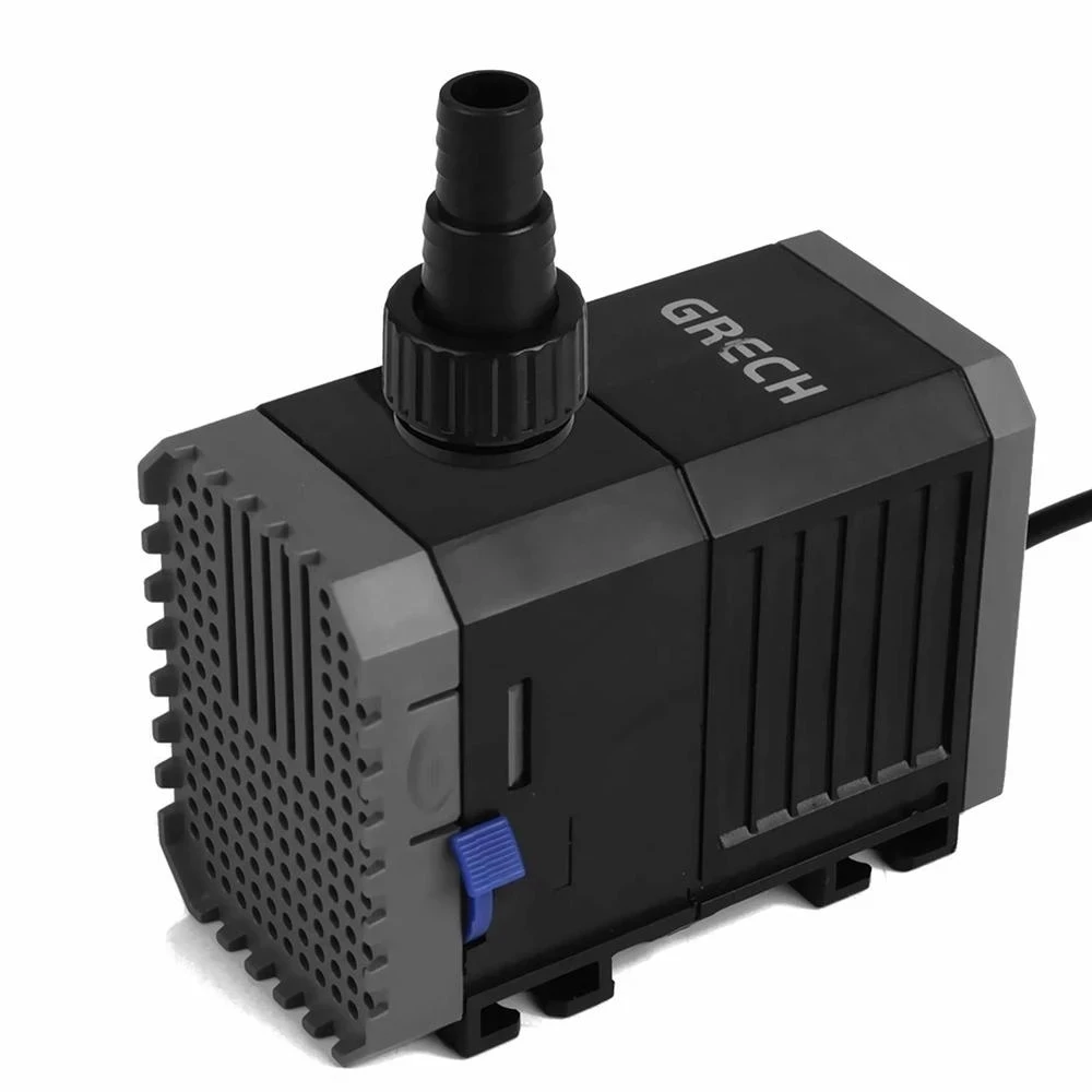 1pc CN Plug Ultra Quiet Submer - Submersible Pond Pump 5000L H ulasan dan harga