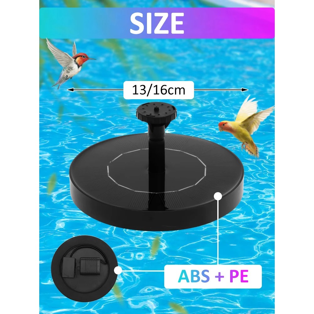 Solar Fountain Pump – Floating - Floating Solar Fountain Water Pump ulasan dan harga