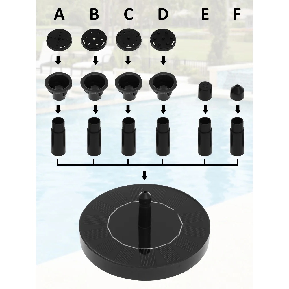 Solar Fountain Pump – Floating - Floating Solar Fountain Water Pump ulasan dan harga