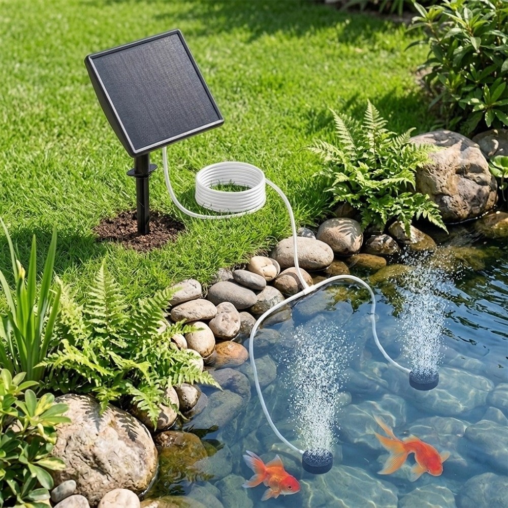Low Noise Solar Oxygen Pump So - Solar Pond Aerator Oxygen Pump ulasan dan harga