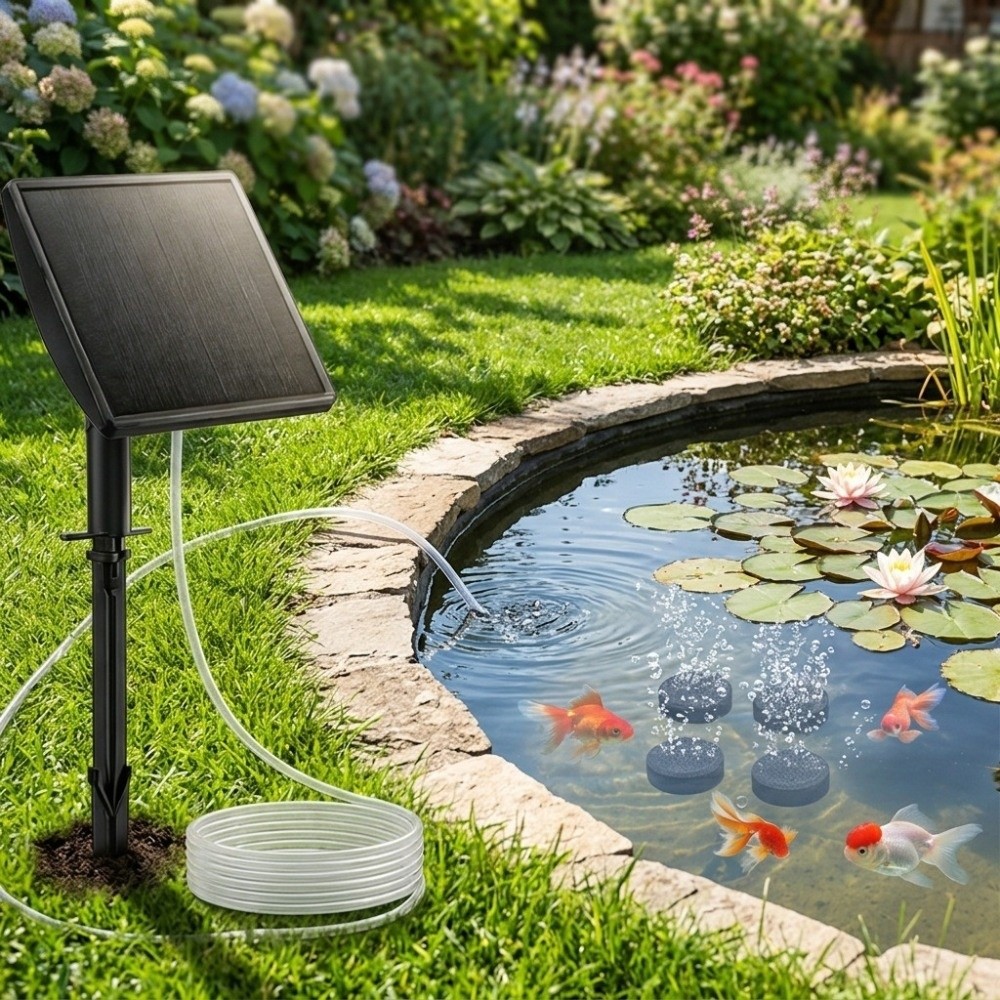 Low Noise Solar Oxygen Pump So - Solar Pond Aerator Oxygen Pump ulasan dan harga