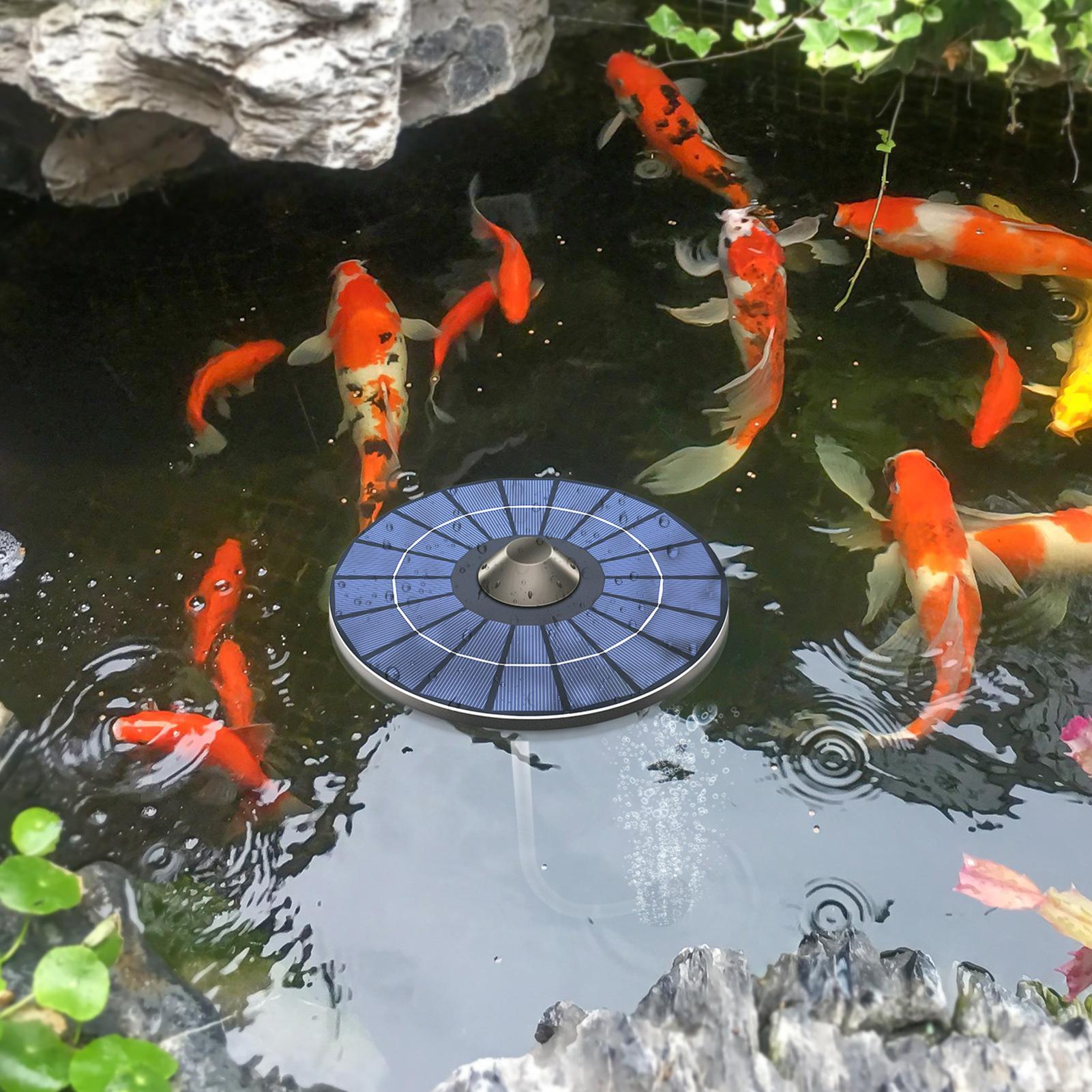 Solar-powered pond aerator pum - Solar Pond Aerator Oxygen Pump ulasan dan harga