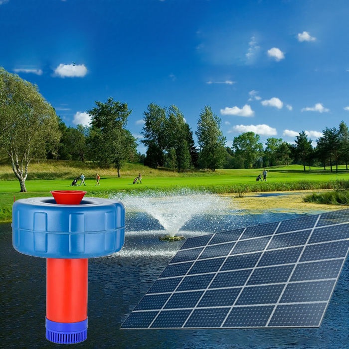 3Inch DC 24V 350W Solar Powere - Solar Pond Aerator Oxygen Pump ulasan dan harga