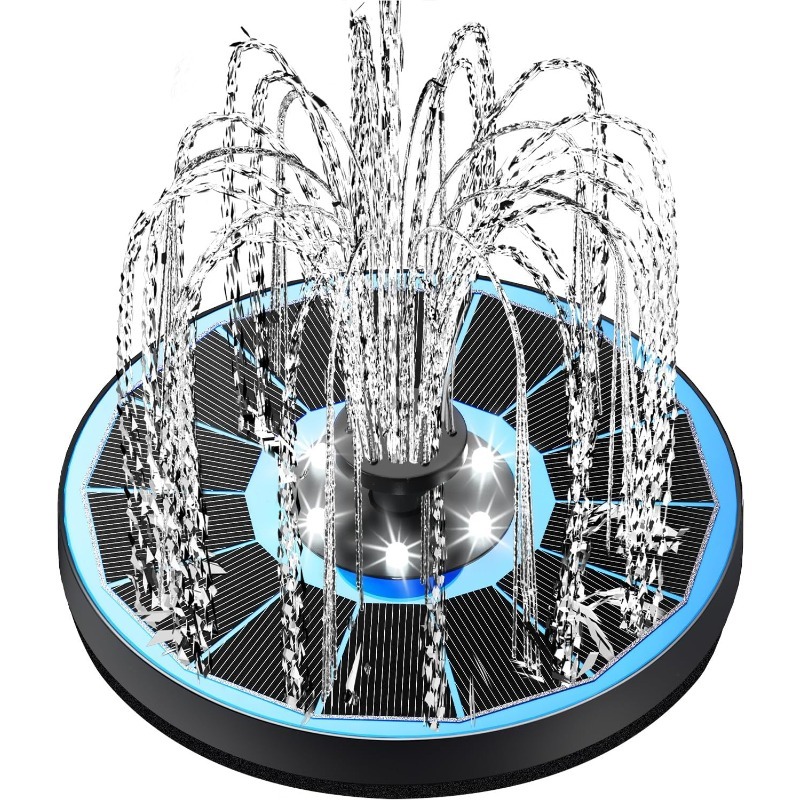 Solar Water Fountain Pool Pond - Floating Solar Fountain Water Pump ulasan dan harga