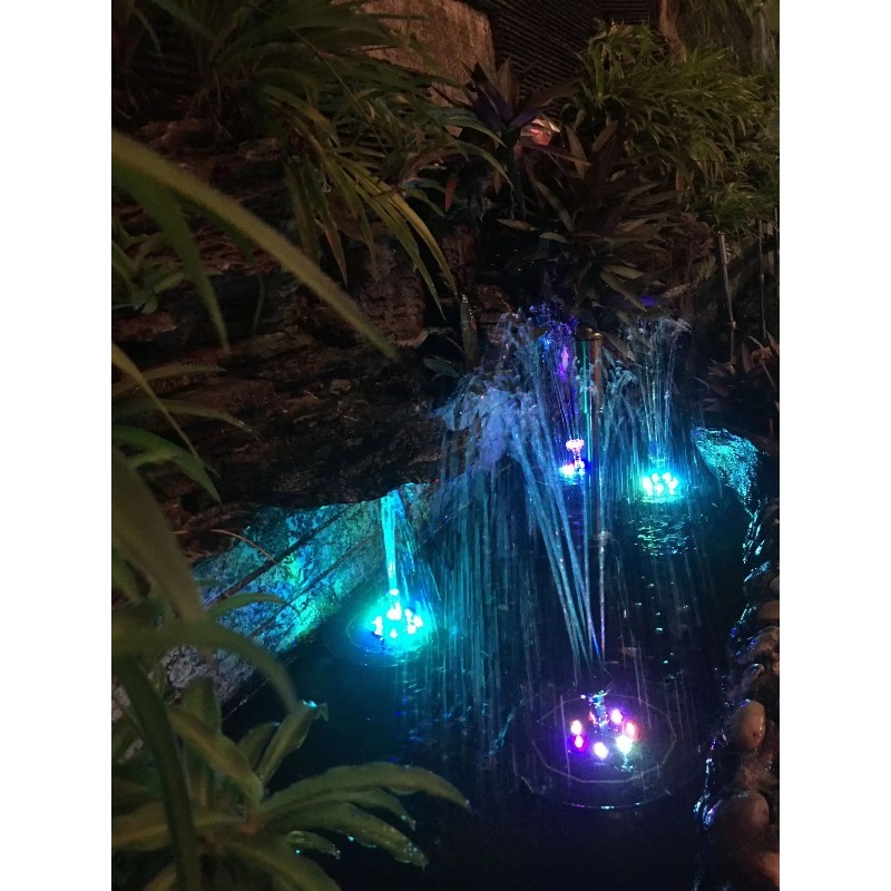 Solar Water Fountain Pool Pond - Floating Solar Fountain Water Pump ulasan dan harga