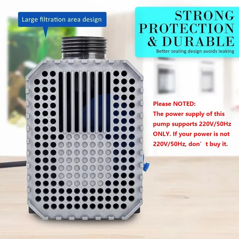 Ultra Quiet Submersible Aquari - Submersible Pond Pump 5000L H ulasan dan harga