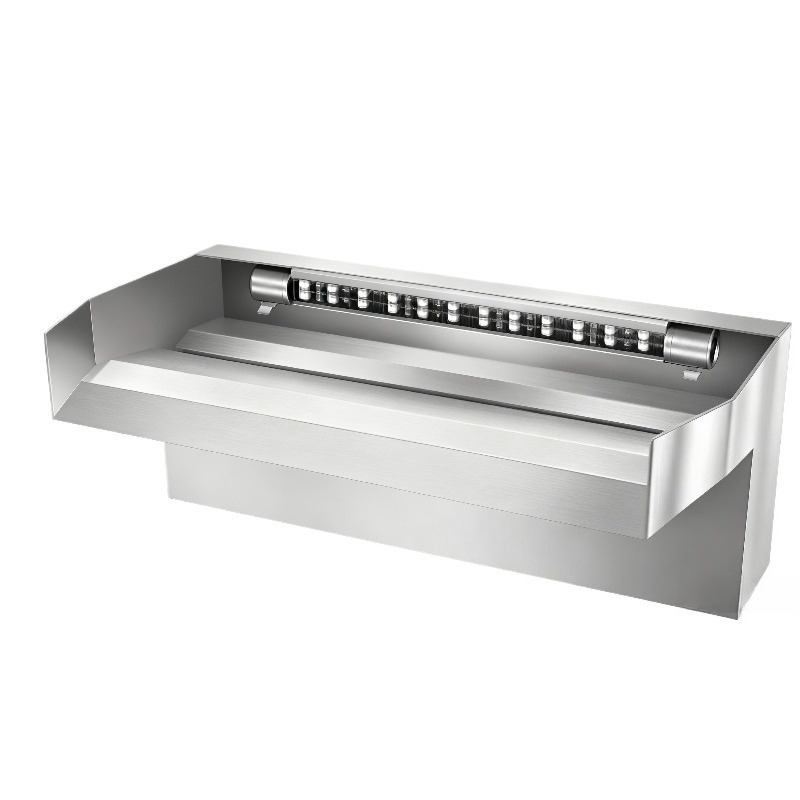 Stainless Steel 304 Waterfall  - Waterfall Spillway Stainless Steel Weir ulasan dan harga