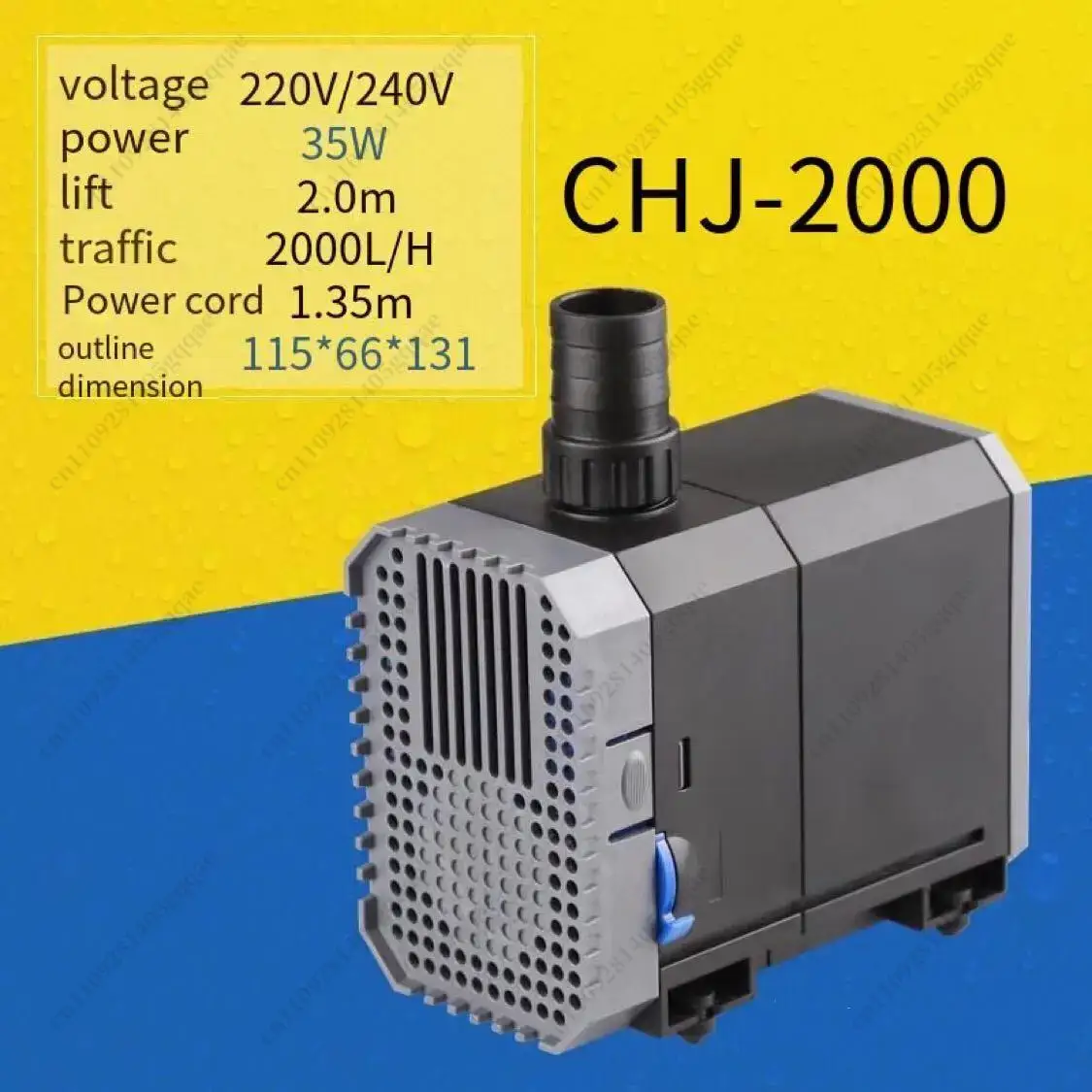 Ultra Quiet Submersible Aquari - Submersible Pond Pump 5000L H ulasan dan harga